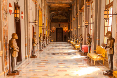 "Parliamentary Corridor" im "Governors Palace" in Valletta (Malt