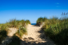 Weg zum Strand