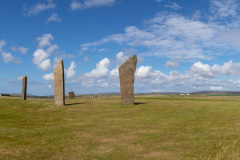 Stehende Steine von Stenness / Orkney Inseln (Standing stone of