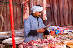 Markttag in Luxor (Ägypten)