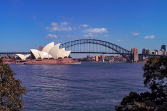 Opera House und Sydney Harbour Bridge (Australien)