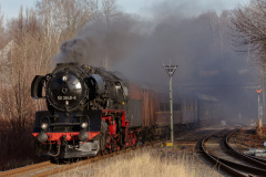 50 3648-8 mit der Lichterfahrt 2016 am Südbahnhof Chemnitz